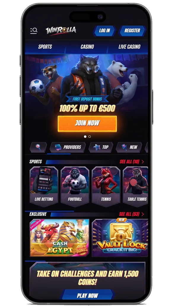Winrolla app